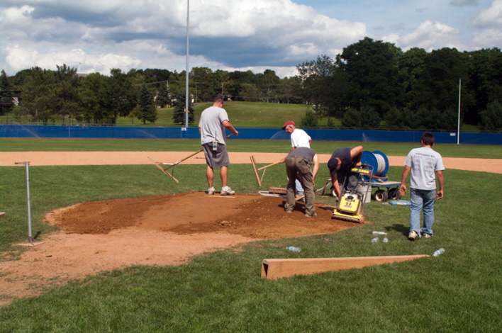 Pitcher's mound